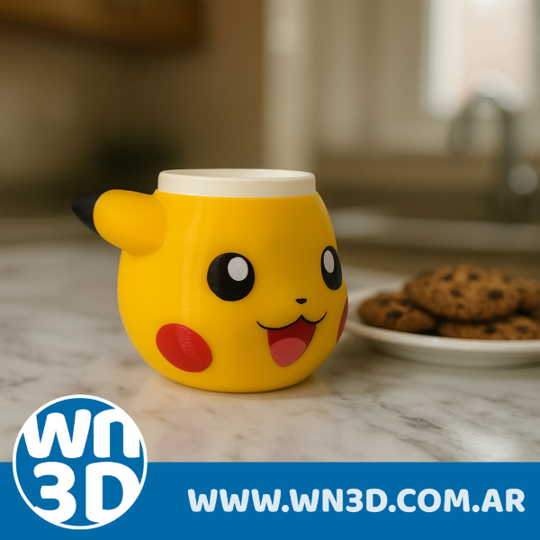 Producto - TAZA 3D PIKACHU