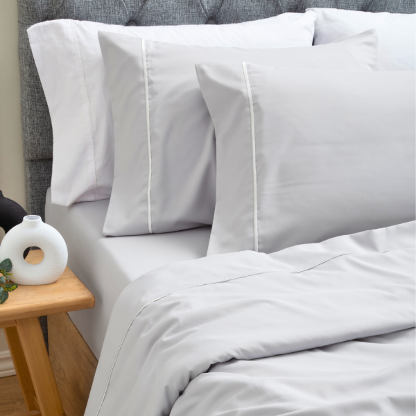 Producto - Juego de Sábanas Oxford Lumiere 600 HQ  King