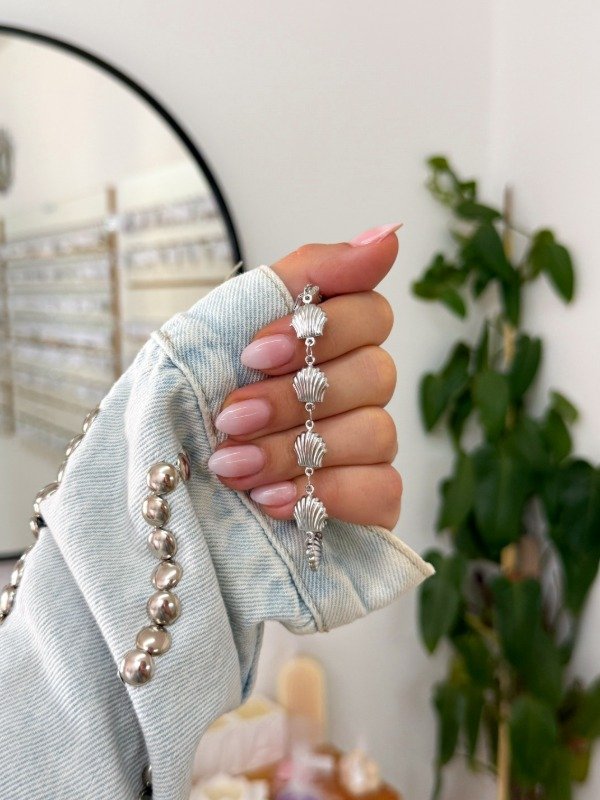 Producto - Pulsera acero quirúrgico caracoles de mar