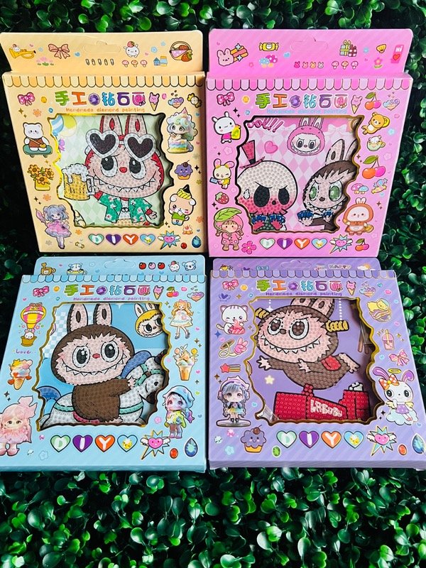 Producto - Diamond painting labubu en caja