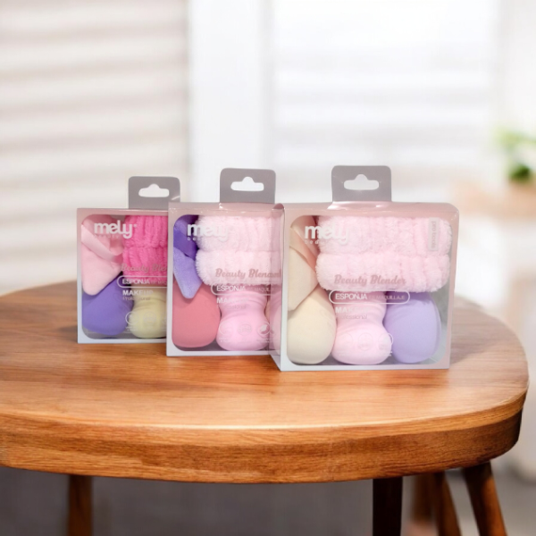Producto - SET DE ESPONJA + MUÑEQUERAS - MELY