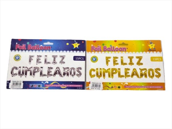 Producto - GLOBO X15 FOIL BALLOON 4DH-1779