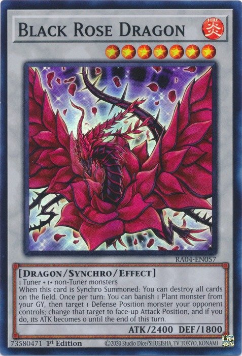 Producto - Black Rose Dragon - RA04-EN057