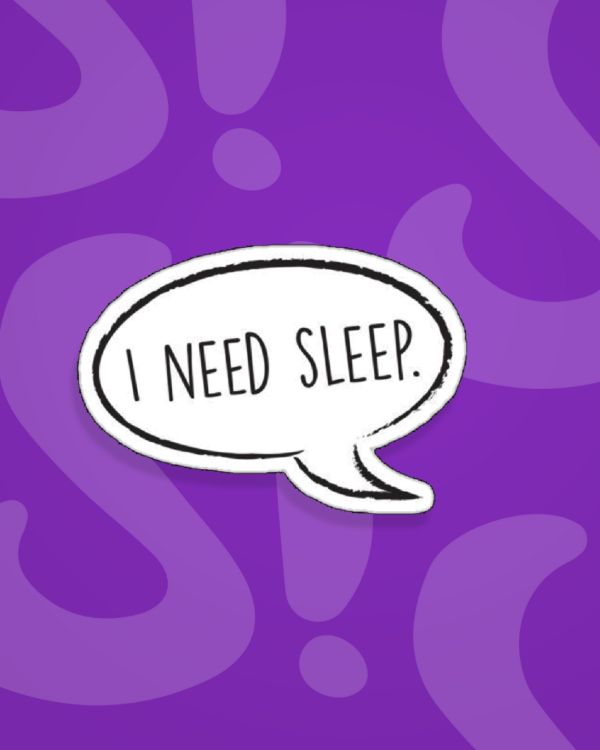 Producto - I Need Sleep