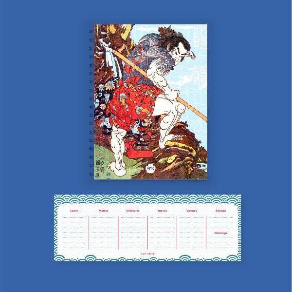 Producto - Combo Guerrero: Cuaderno + Planner semanal