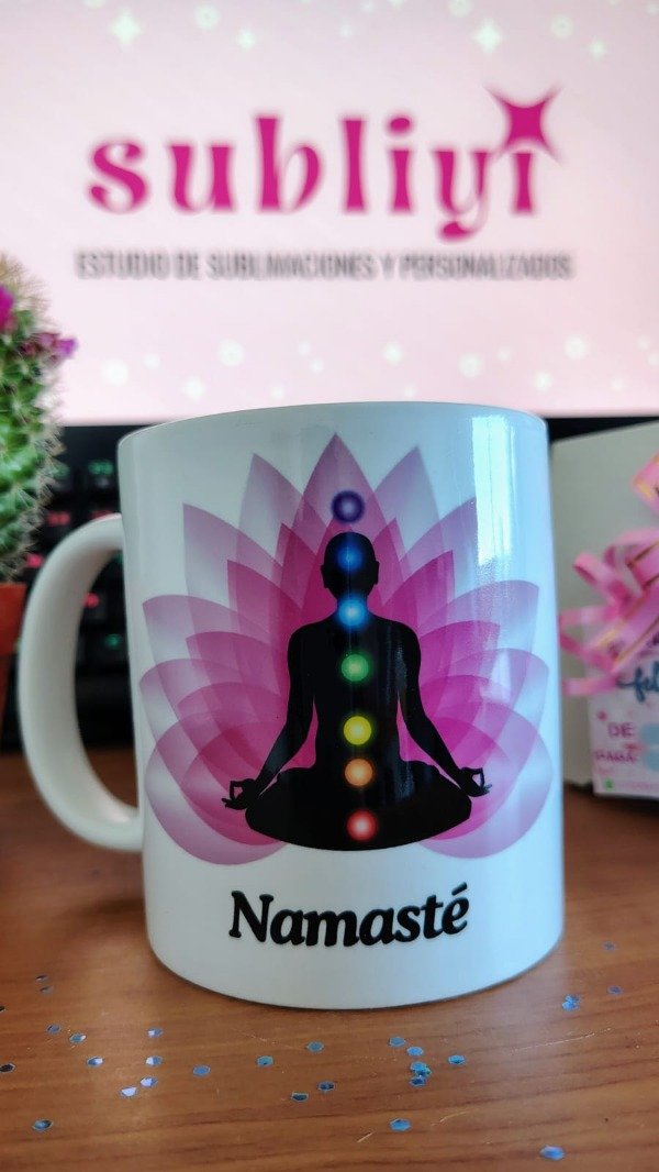 Producto - Taza Cerámica Namasté