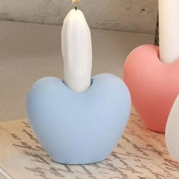 Producto - Porta vela corazón