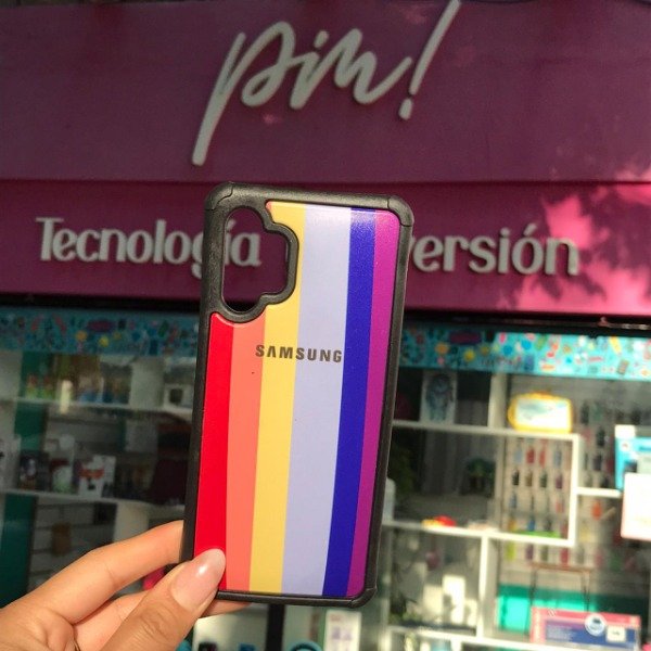 Producto - Samsung A32 Funda Reforzada Arcoíris 7