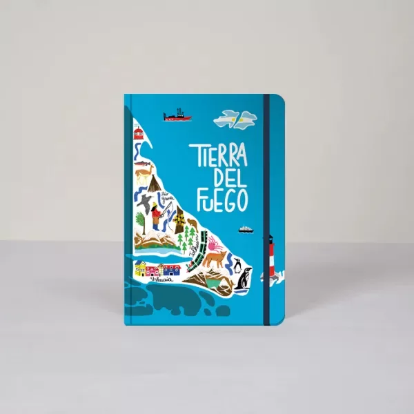 Producto - Cuaderno cosido Tierra del Fuego