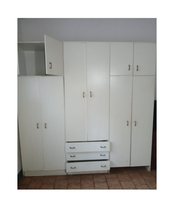 Producto - Placard de melamina 6 puertas y cajones / 210x215x50