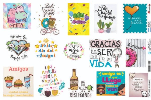 Producto - Láminas de Seda AMI-002 (x5 un)