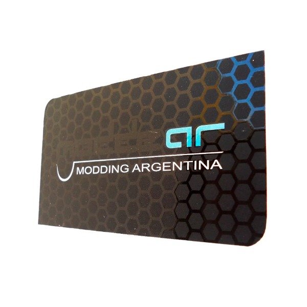 Producto - Tarjetas FULL COLOR + OPP MATE + BRILLO SECTOR. + PUNTAS REDONDEADAS X 1000 Uds.