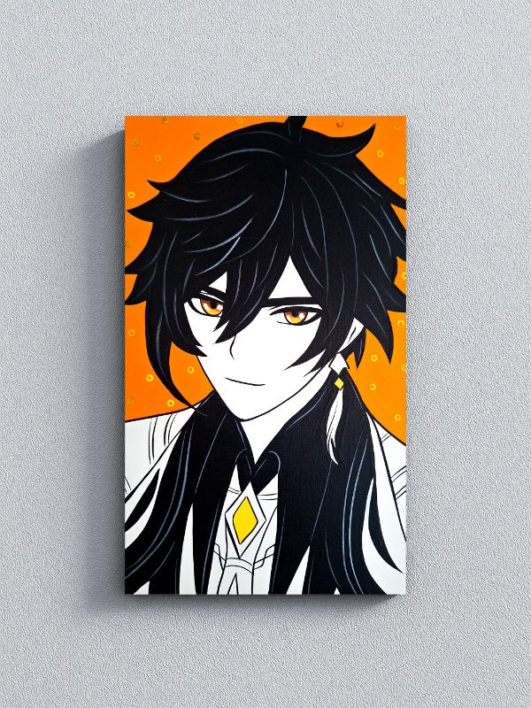 Producto - Cuadro Zhongli  -Genshin Impact-