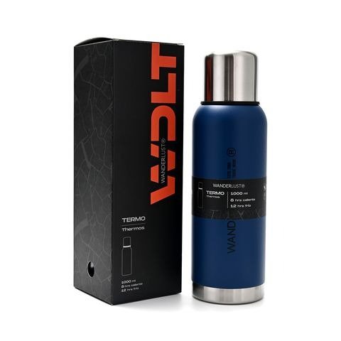 Producto - TERMO DE ACERO  1000CC WANDERLUST