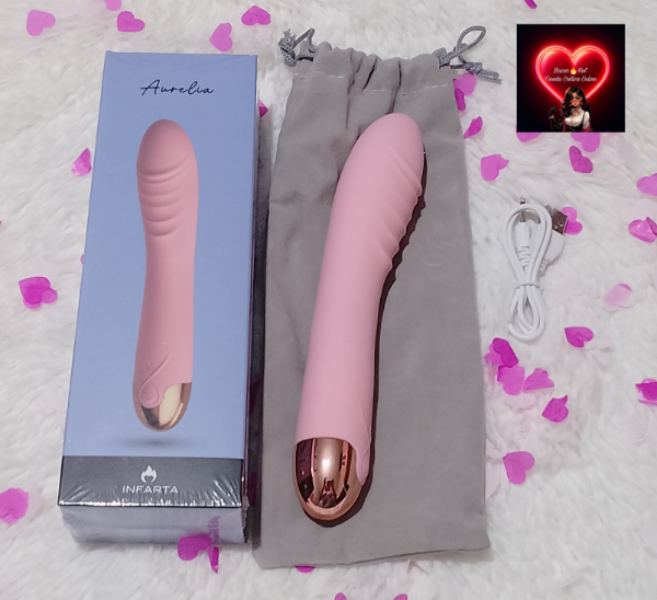 Producto - Vibrador Aurelia Rotador Recargable Multifunción