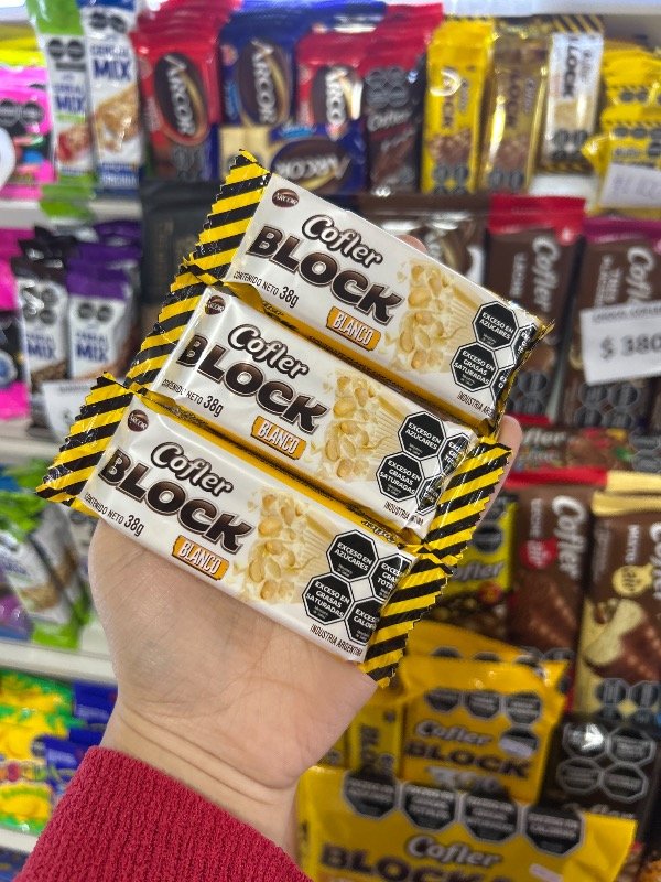 Producto - BLOCK 38GR X3