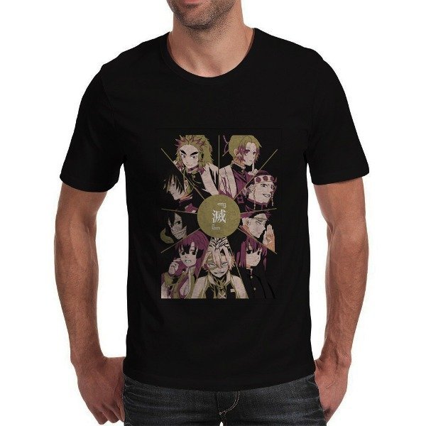 Remera pilares demon slayer