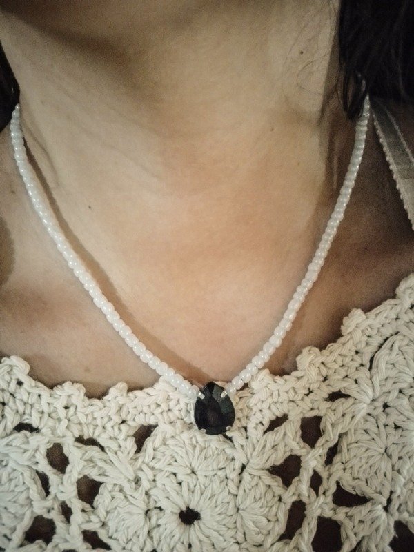 Producto - COLLAR gota black