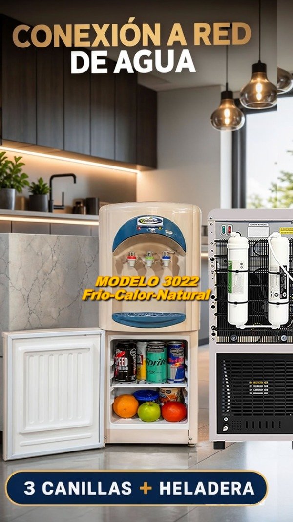 Producto - MODELO 3022 - CONEXIÓN A RED - HELADERA FRIGOBAR
