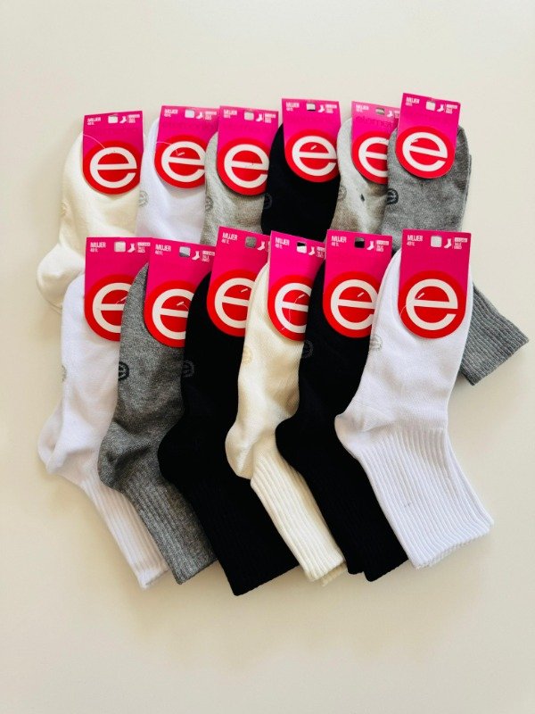 Producto - MEDIAS LISAS ELEMENTO PACK X3