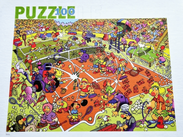 Producto - Puzzle Yogos 100 Pzs Partido De Tenis [Alquiler]