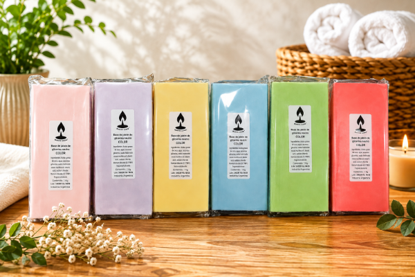 Producto - Jabon glicerina Nuevas Luces color x 1kg caja x12 (Precio final)