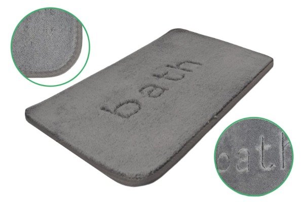 Producto - alfombra baño retangular BATH 40x60cm
