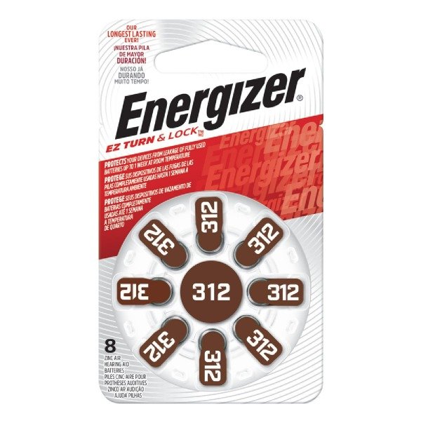 Producto - 332318 ENERGIZER AZ - 312 BP8