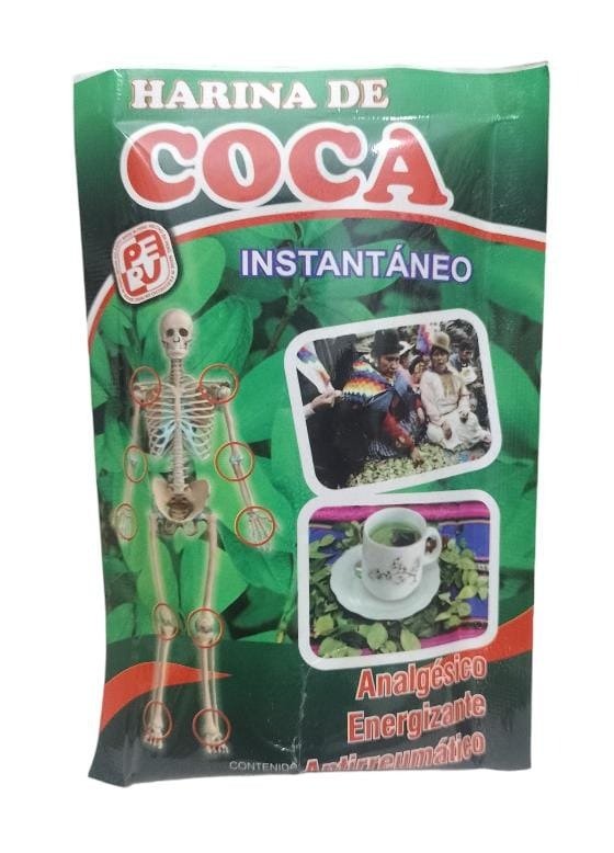 Producto - Harina de coca instantáneo en polvo x90grs
