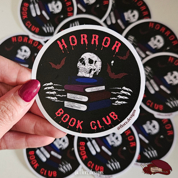 Producto - Sticker Horror Book Club