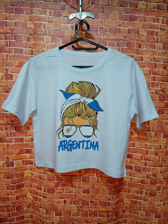 Producto - CROP TOP OVERSIZE TALLES UNICOS-Diseños varios Estampados DTF - 1