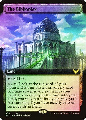 Producto - The Biblioplex (Extended Art Foil)