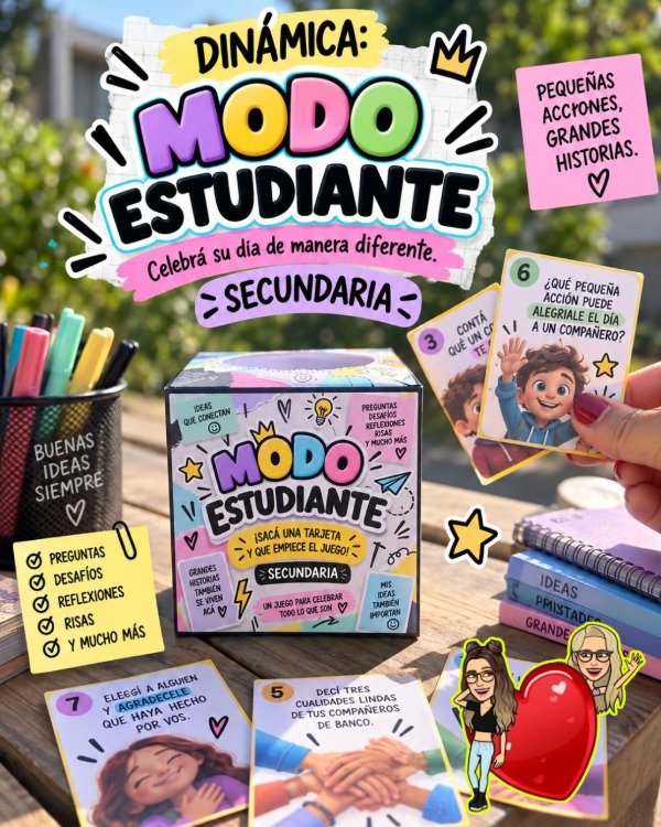 Producto - DINÁMICA. MODO ESTUDIANTE. SECUNDARIA