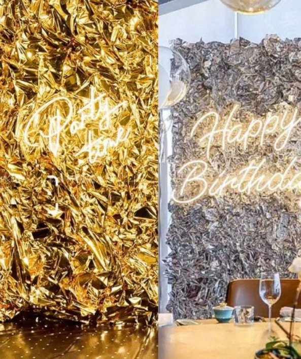 Producto - PAPEL ALUMINIO PARA DECORACIÓN