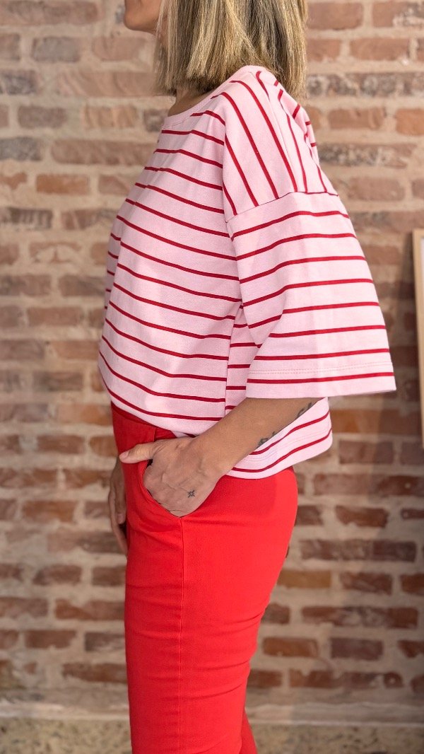 Producto - Remera Boxy Rústica Bossa - 8