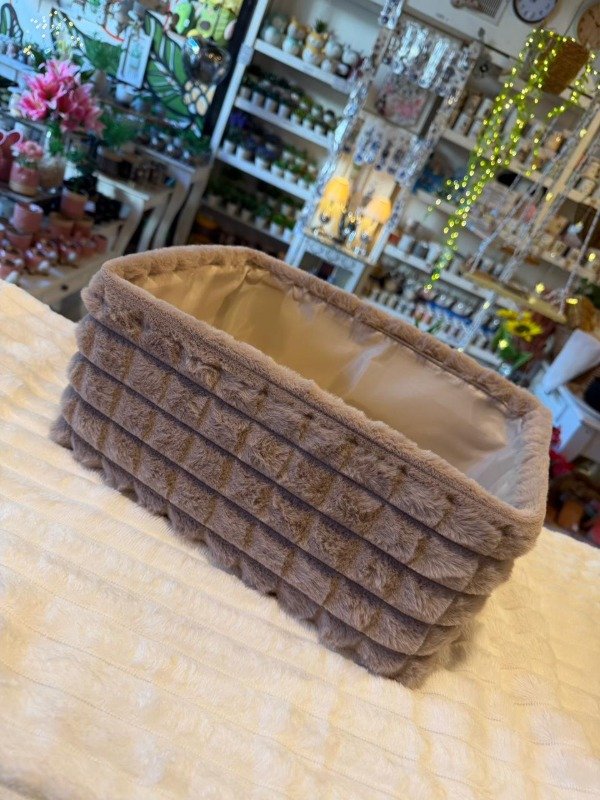 Producto - Canasto rectangular XL Línea Soft - vison (Efectivo: 18.000)