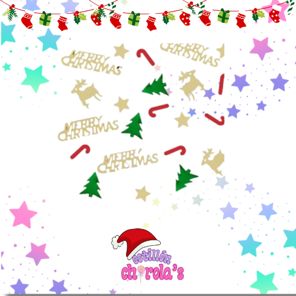 Producto - CONFETTI MERRY CHRISTMAS x 14 GR