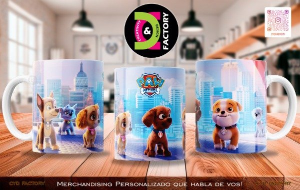 Producto - Taza Paw patrol - TZ-RT-BL-11OZ-445-KID-PAW