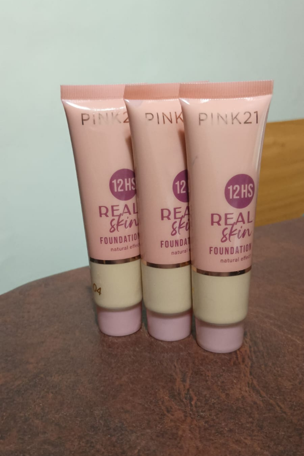 Producto - Base pink 21 matte tono 4