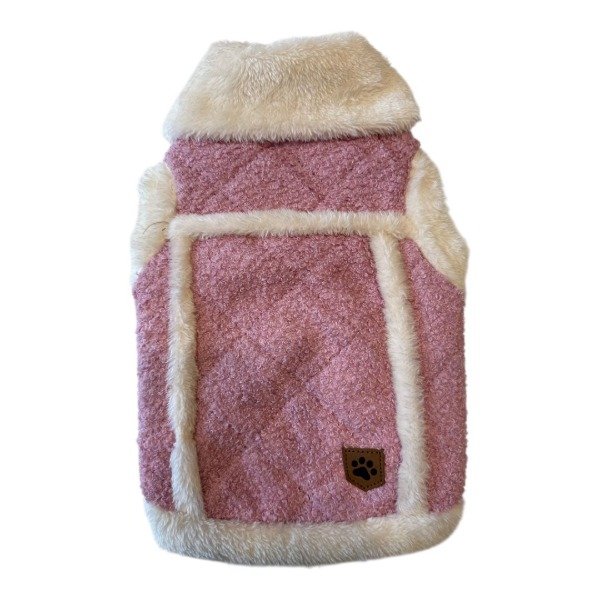 Producto - Campera Rosa corderito