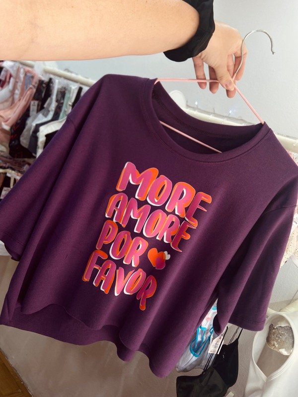 Producto - REMERA AMOR - TALLE L/XL - BOXYFIT