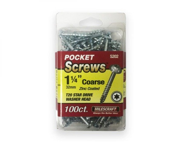 Producto - Milescraft Tornillos 1 1/4 PuLG. Torx 32mm X100 Unid. Coarse