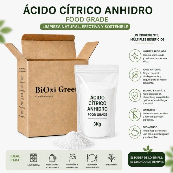 Producto - BAG IN BOX ÁCIDO CÍTRICO 3KG