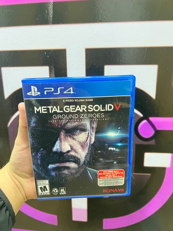 Producto - Metal Gear Solid V Ground Zeroes ! Usado