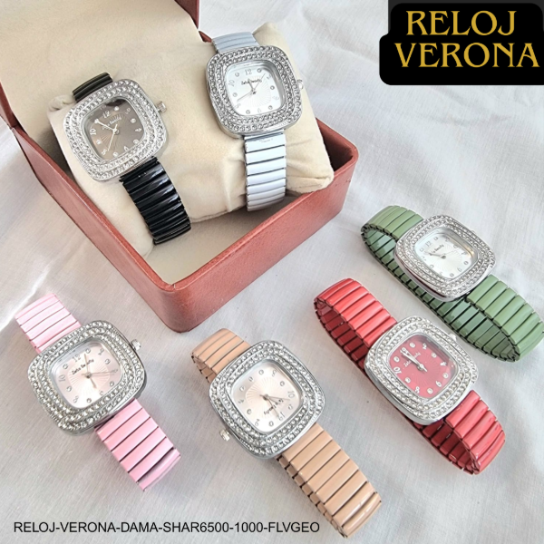 Producto - RELOJ VERONA DAMA - SHAR6500-1000-FLVGEO