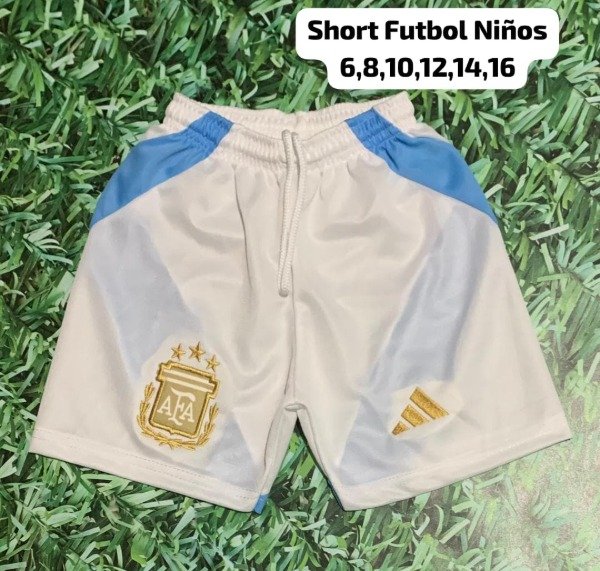 Producto - Short Futbol AFA Niños