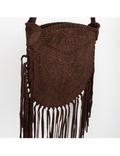 Producto - Bolso Triny de Gamuza con Flecos - 1