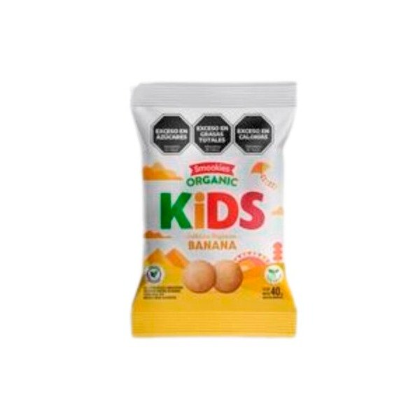 Producto - Smookies Kids Galletitas Organicas Banana x 40g SMOOKIES