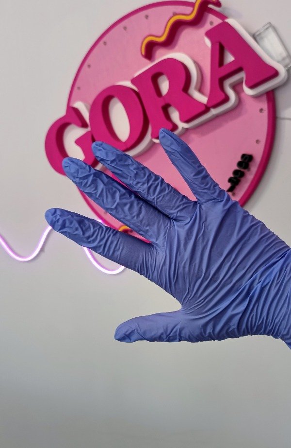 Producto - Guantes lilas CAJA