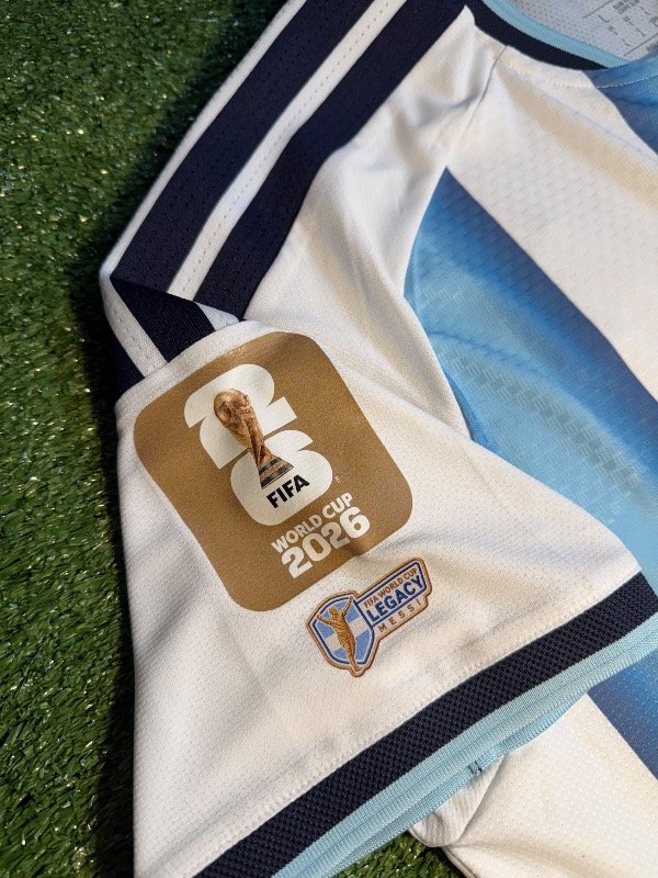 Camiseta titular final Argentina mundial 2026 climacool+ (Messi 10) — imagen 4